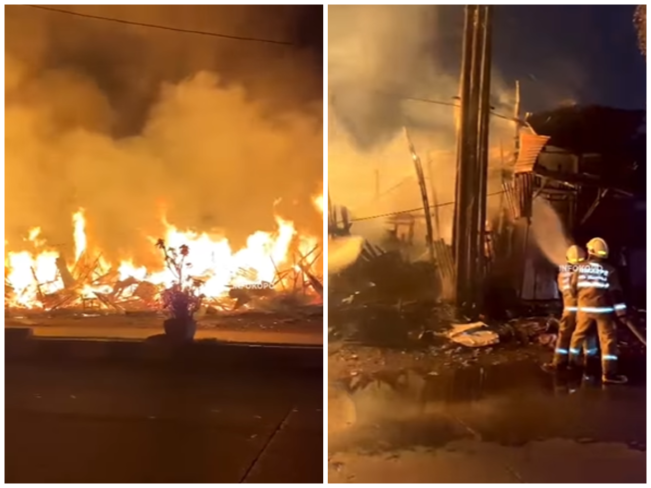 Belasan Rumah Terbakar, Kios Kayu di Sukahaji Ikut Terlahap Si Jago Merah